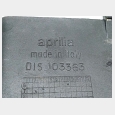 TAPA BATERIA (1#) ( DIS 103363 ) SEGUN FOTOGRAFIAS APRILIA COMPAY CUSTOM 50 4