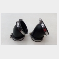 REF. 80110271A JUEGO DE LOS TUBOS DE ADMISION DE LA CAJA DE FILTRO (1) DUCATI MONSTER 620 I.E. '02/'08 (M620) 1