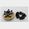 SOPORTE DE CORONA CON SILENT-BLOCK (2) HONDA VF 750 F "V-FOUR" RC-15 1