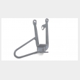 SOPORTE DEL POSAPIE TRASERO DERECHO (2) HONDA XR 125 '03/'05 2