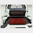SOPORTE MATRICULA Y SOPORTE PILOTO TRASERO (6#) (63112-44G0) ( PINTADO SEGUN FOTOGRAFIAS ) SUZUKI GSR 600 '06 / '10 5