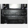 MOTOR (6#) ( 63238 KMS. ) ( N730-142757 ) ( CON MINIMOS DESPERFECTOS SEGUN FOTOGRAFIAS ) SUZUKI GSR 600 '06 / '10 2