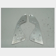 JUEGO DE EMBELLECEDORES DE ALUMINIO DE PISADRA (1) SEGUN FOTOGRAFIAS YAMAHA T-MAX 500 '11 (XP500TMAX) 1