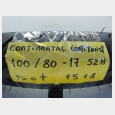 CONTINENTAL CONTITWIST SM 100/80-17 52M (DOT : 1518) OCASION 1