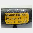 BRIDGESTONE BATTLAX SC-F 120/70-15 56S ( DOT : 3018 ) SEGUN FOTOGRAFIAS OCASION 1